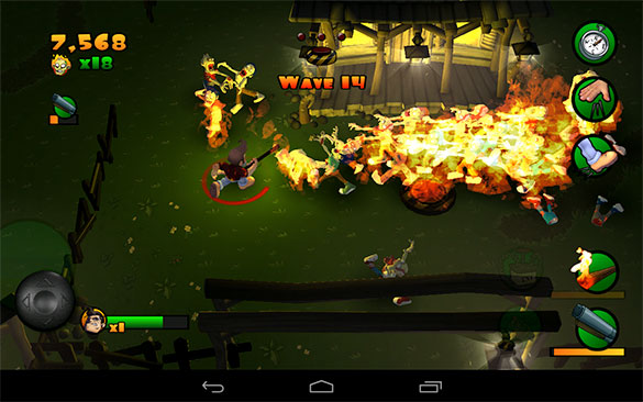 Burn Zombie Burn on Android