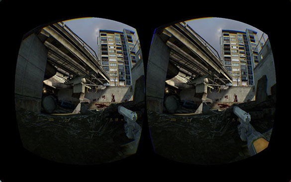 Half-Life 2 on the Oculus Rift