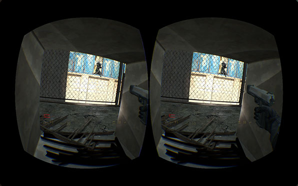 True vr. МЭШ И карта текстур в Oculus Rift s для витрины магазина косметики.